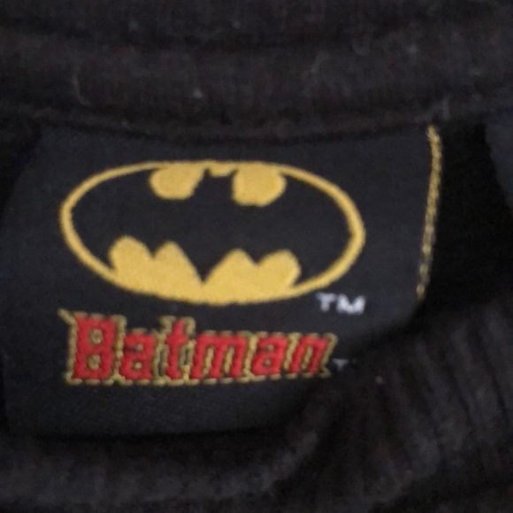 DC Comics Batman Logo sweatshirt- 24 months - Picture 3 of 3
